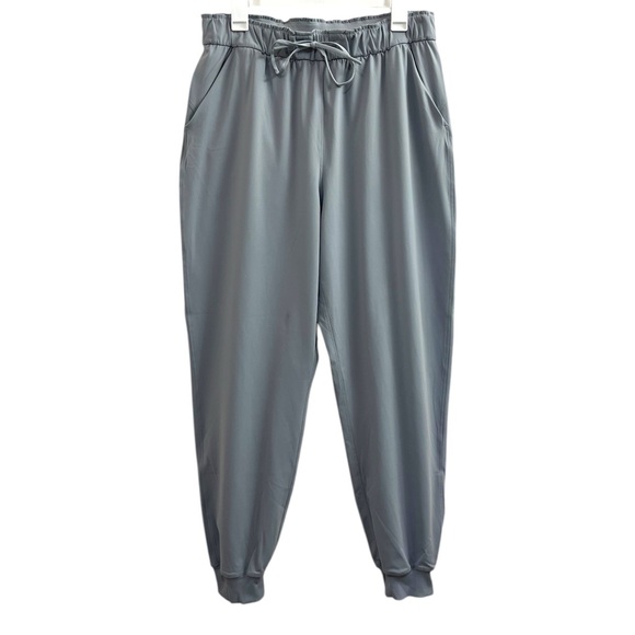 Lululemon Womens Keep Moving Jogger Size 12 Rhino Grey Athletic Pant - Picture 2 of 9